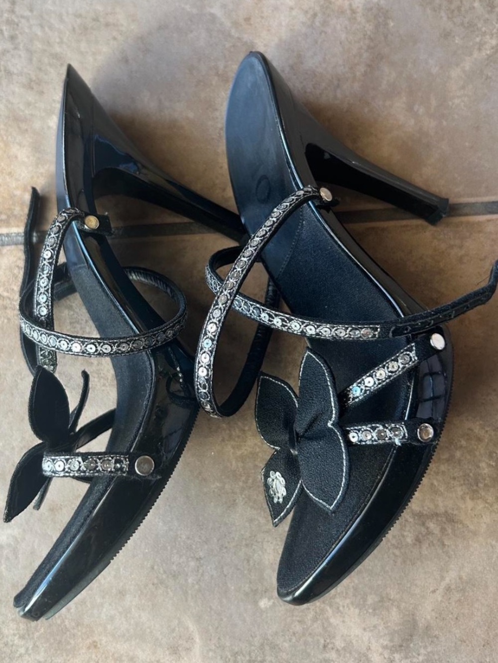 Dior Rhinestone Heels - Picture 2 of 5